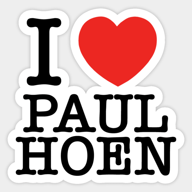 The Hoen Tee Sticker by PlanetWeirdPod